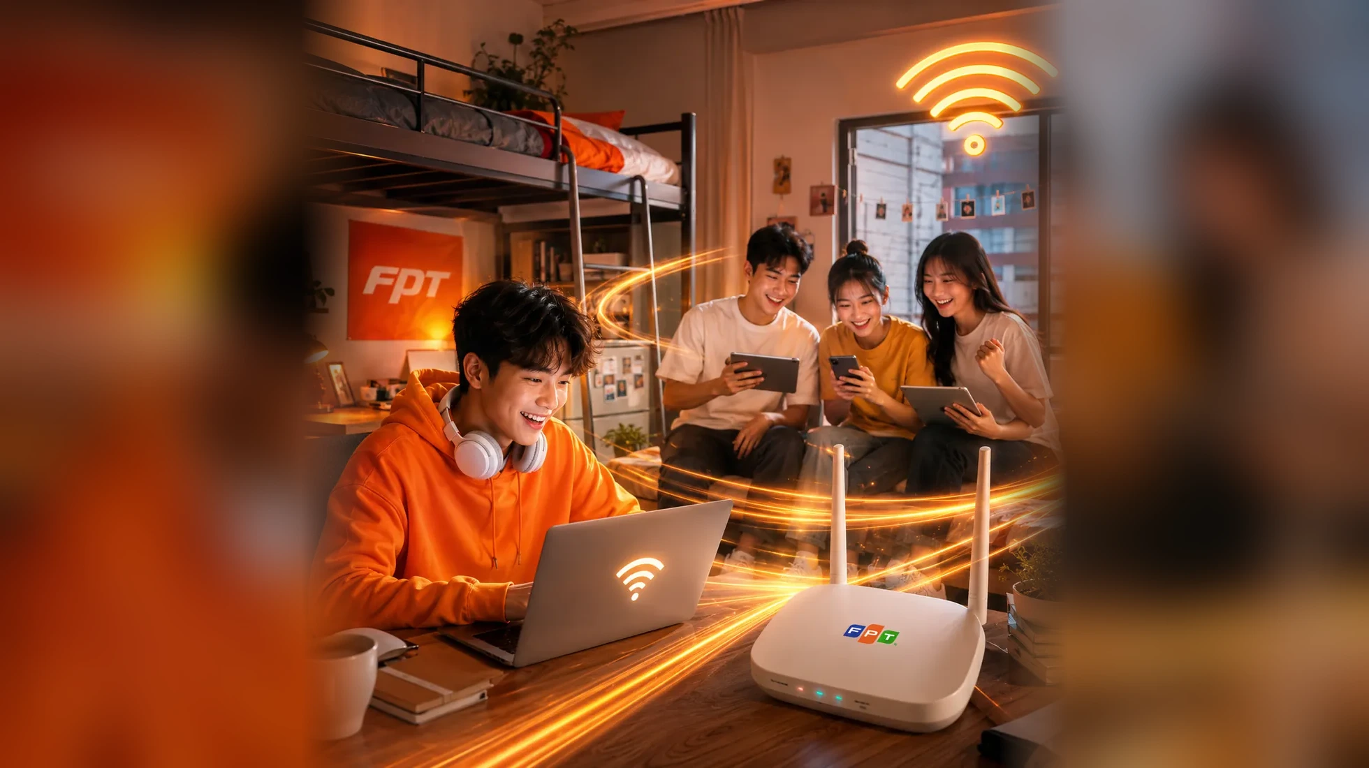 Lắp internet WiFi FPT cho tân sinh viên thuê trọ tại TP.HCM